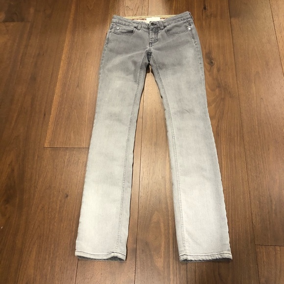 Stella McCartney Denim - Stella McCartney sz 28 Ombré Grey Straight Jeans